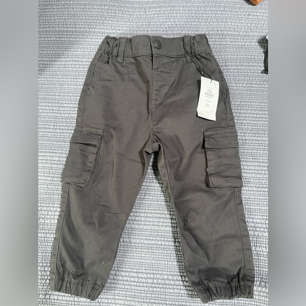 boys toddler cargos NWT